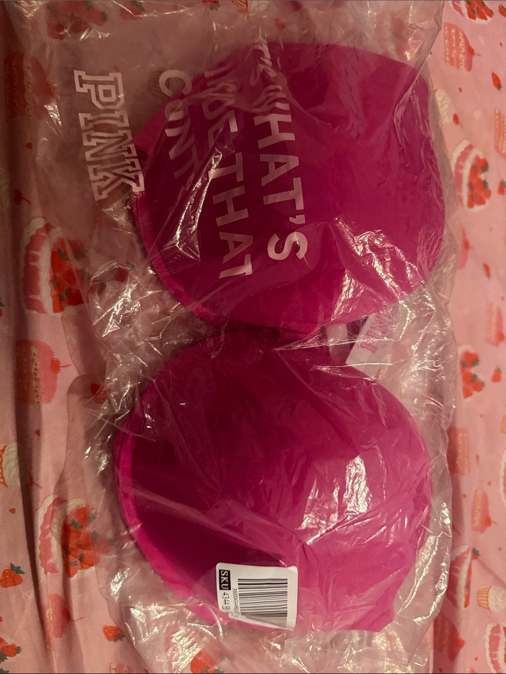 Victoria's Secret Hot Pink Push-Up